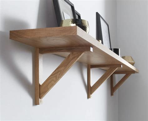 wood wall shelf with metal brackets|wooden brackets wall mounted shelves.